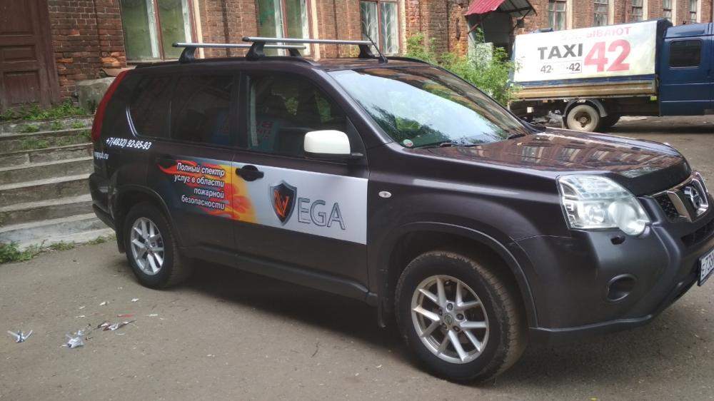 Реклама на транспорте для компании "Vega" - реализованные проекты рекламного агентства "Отличная Идея"