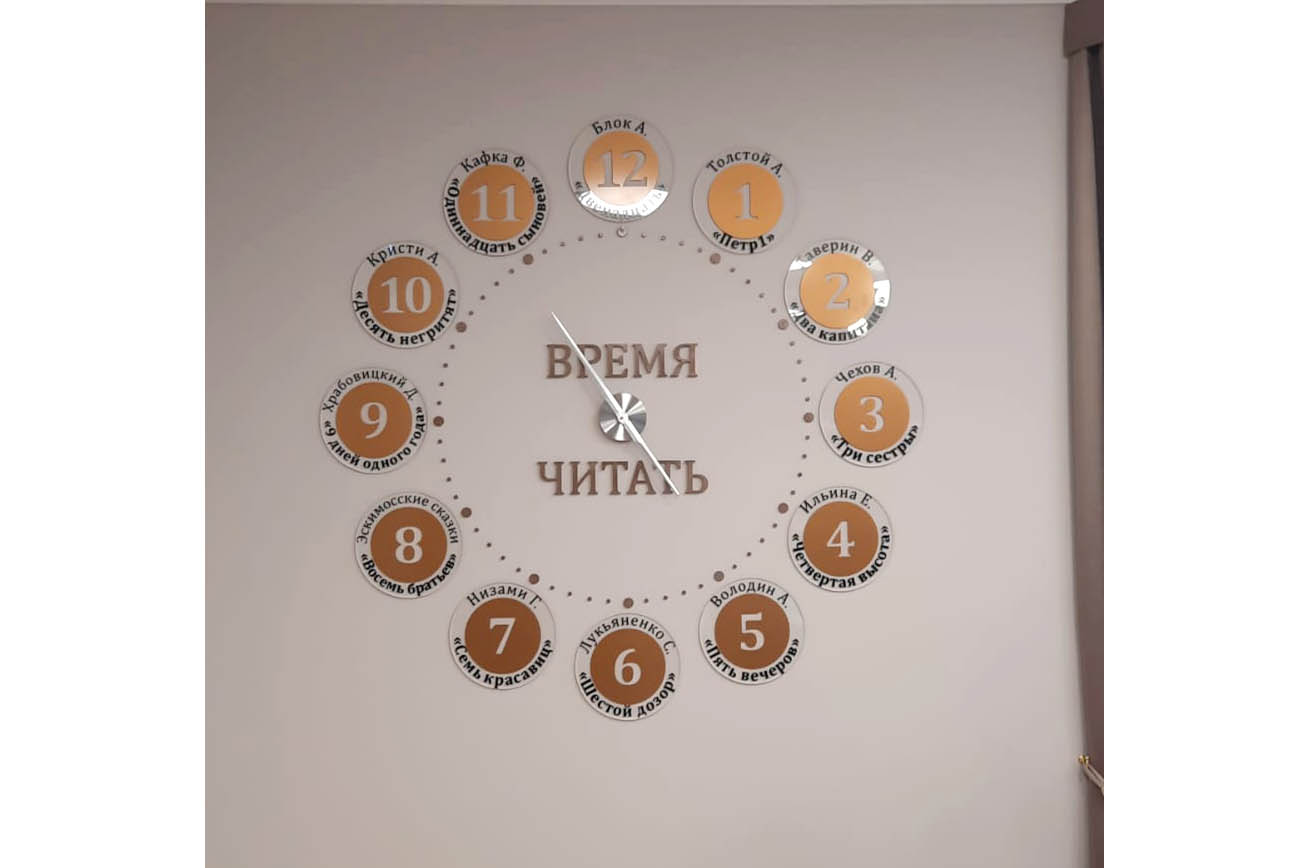 Оформление библиотечного пространства - рекламное агентство Отличная Идея