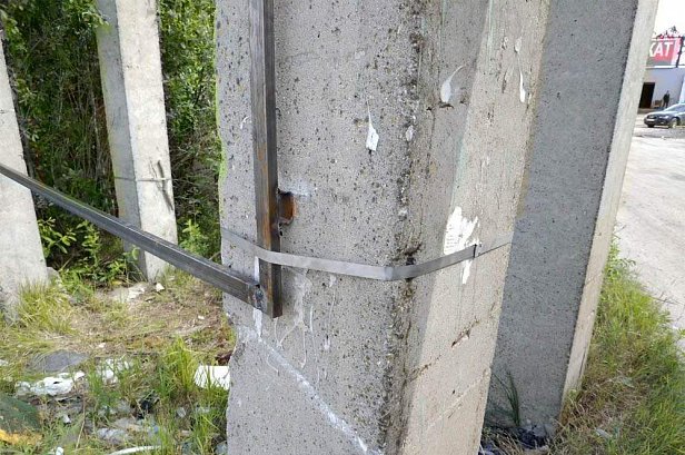 Баннер "Вторчермет" - с карманами формата А4