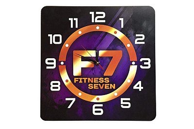 Часы с логотипом Fitness Seven