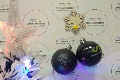 Новогодние шарики для Mentor Solution