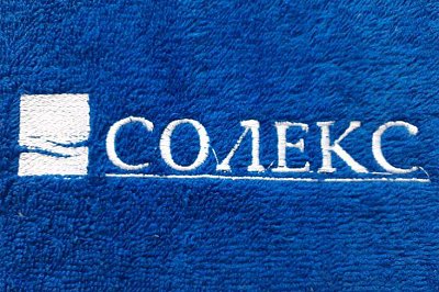 Вышивка на полотенце "Солекс"