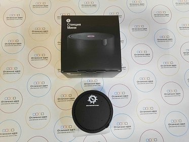 Мини-колонка с логотипом