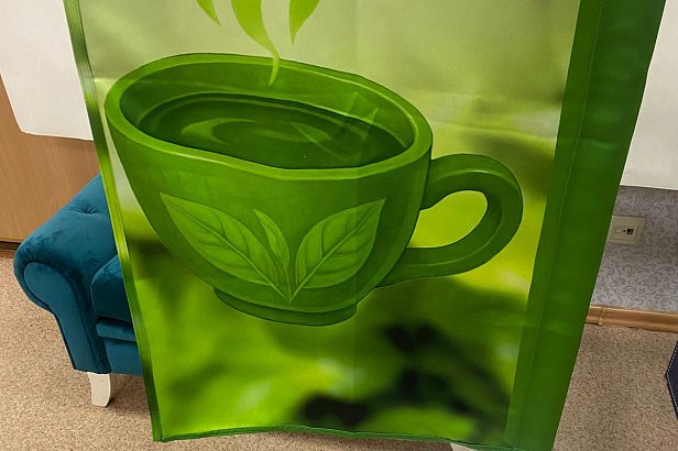 Флаг-виндер "Буфет №1" - реализованные проекты рекламного агентства "Отличная Идея"