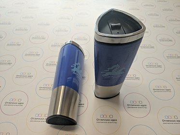 Термокружка с логотипом для компании "Нейрософт"