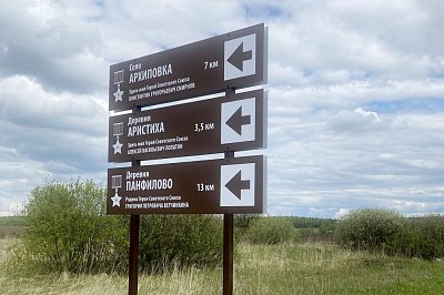 Указатели населенных пунктов