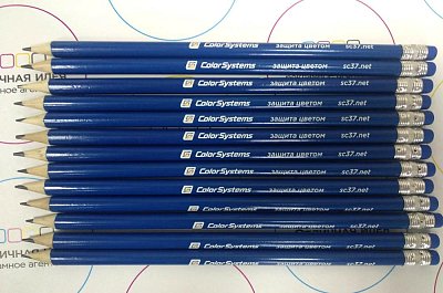 Брендированные карандаши для ColorSestems