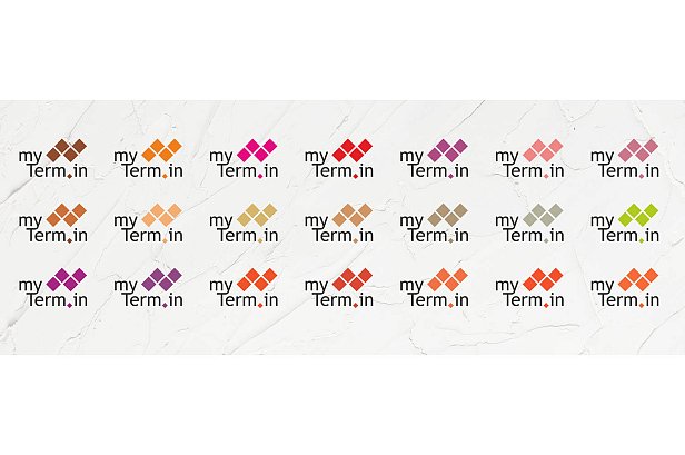 Разработка логотипа для my Term in - реализованные проекты рекламного агентства "Отличная Идея"