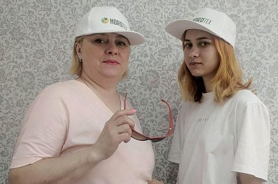 Бейсболки с логотипом для компании "NORDTEX"