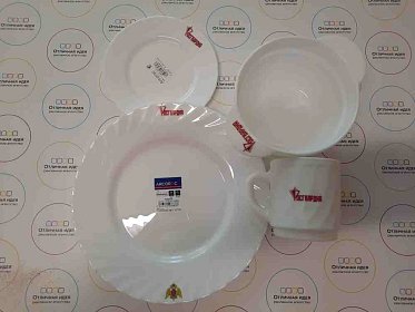 Посуда с логотипом для Росгвардии