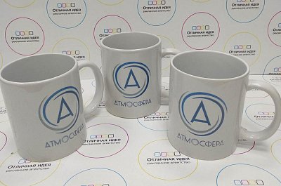 Керамические кружки для компании "Атмосфера"