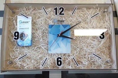 Часы с индивидуальным дизайном для компании GMax