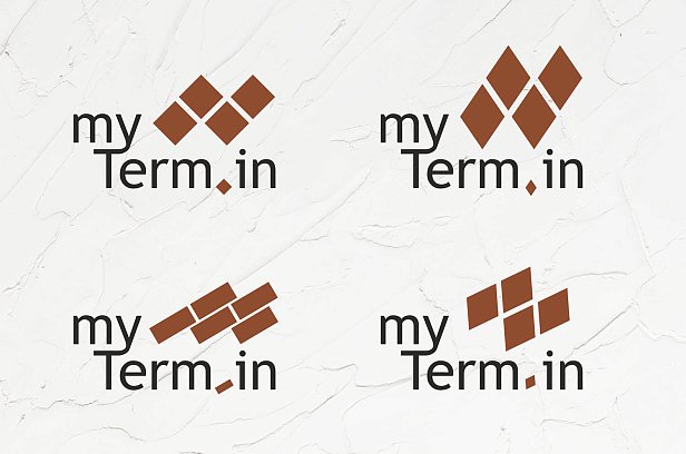 Разработка логотипа для my Term in - реализованные проекты рекламного агентства "Отличная Идея"