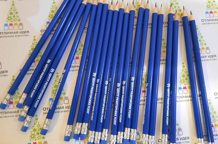Карандаши - сувениры с логотипом Карандаши - по индивидуальному дизайну