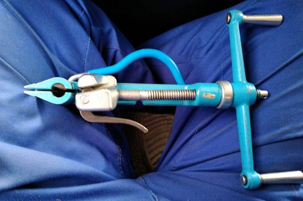 Баннер "Вторчермет" - с карманами формата А4