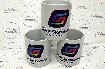 Керамическая кружка с УФ-печатью для ColorSystems