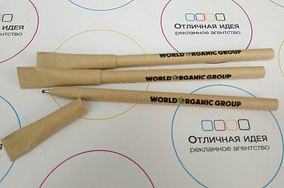 Эко-ручка для World Organic Group