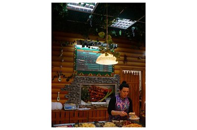 Стенд для кафе Казанок