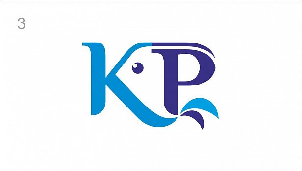 Логотип для компании "Коммерческая рыба" - реализованные проекты рекламного агентства "Отличная Идея"