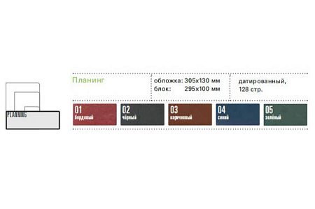 Ежедневник, планинг, визитница Sidney Nebraska 