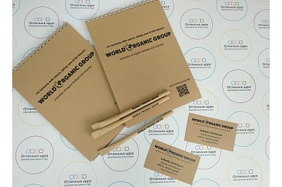 Фирменный стиль компании World Organic Group