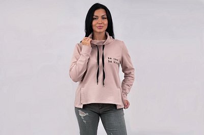 Предметная съёмка розовый свитшот