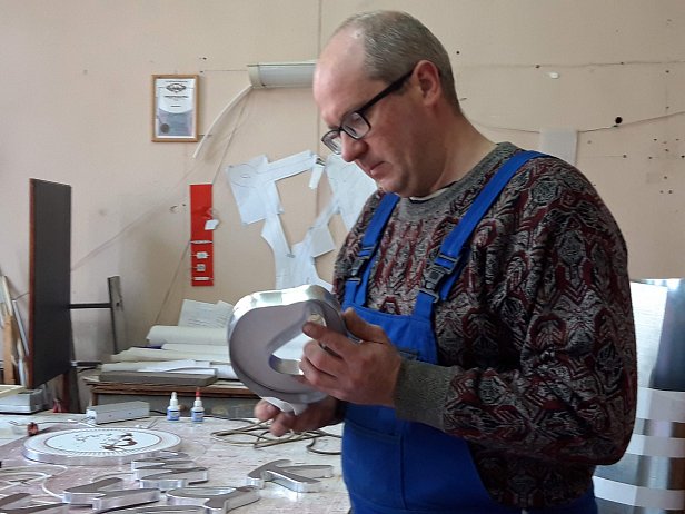 Объёмные буквы для компании "Гиппократ" - реализованные проекты рекламного агентства "Отличная Идея" Объёмные буквы для компании "Гиппократ" - реализованные проекты рекламного агентства "Отличная Идея"