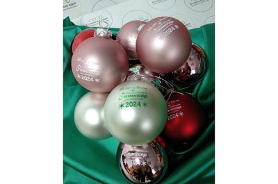 Новогодние шары для Оптикор