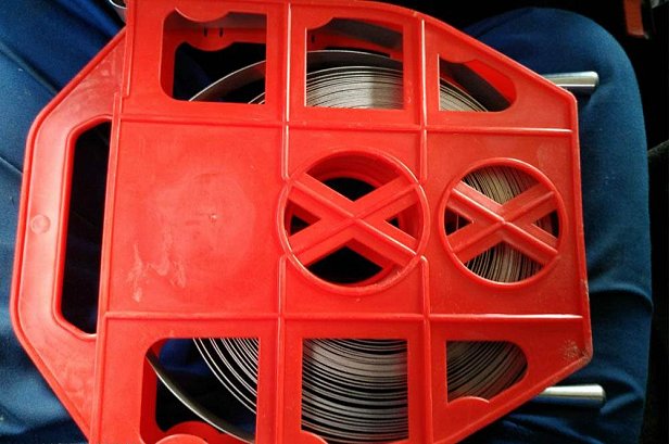 Баннер "Вторчермет" - с карманами формата А4