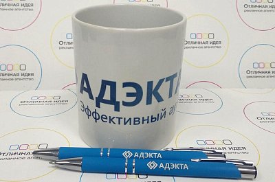 Керамическая кружка АДЭКТА