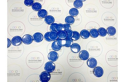 Закатной значок для "Ресурсный Центр Правового Просвещения"