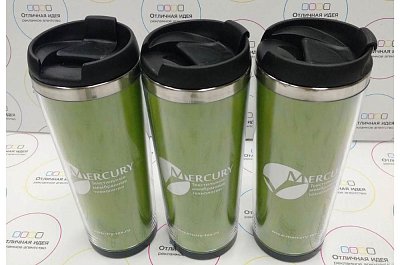 Термокружка с логотипом "MERCURY"